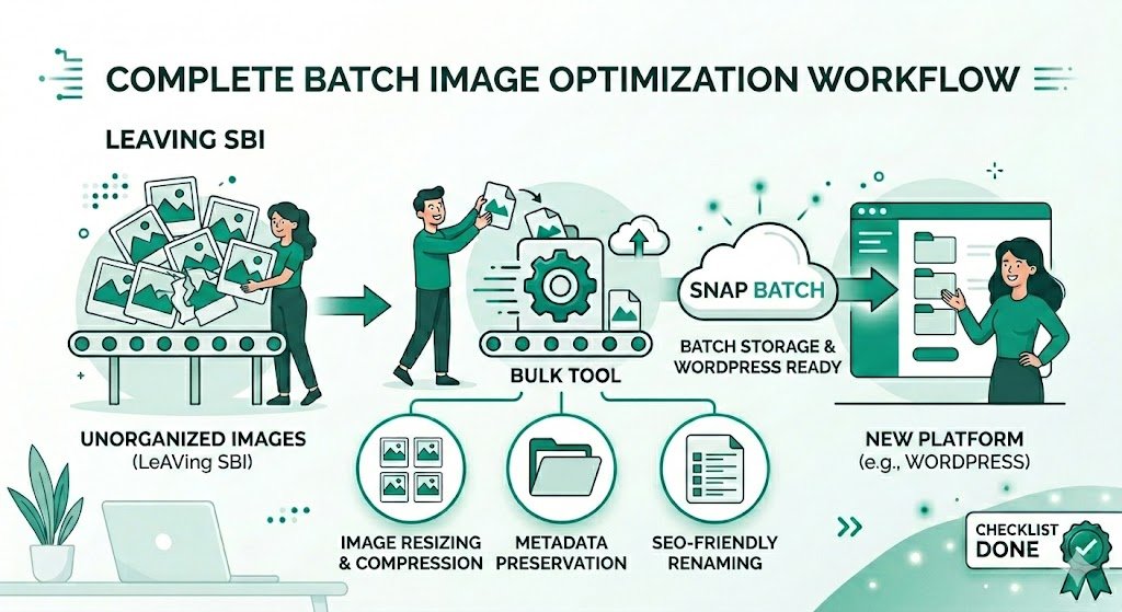 Bulk Image Optimization When Leaving SBI