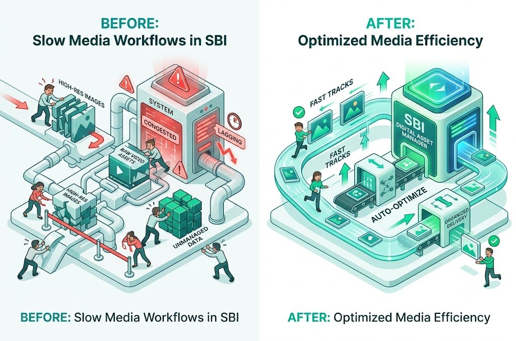 Fix Slow Media Workflows in SBI