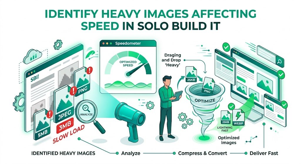 Identify Heavy Images Affecting Speed in Solo Build It
