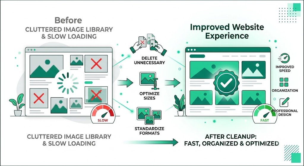 Improve Website Experience Through Image Cleanup