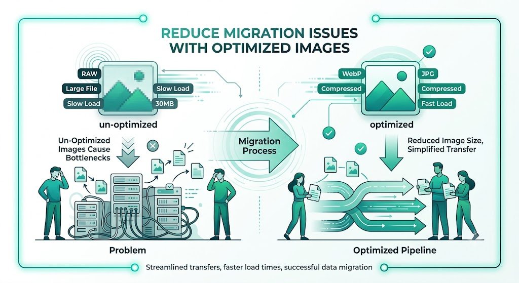 Reduce Migration Issues with Optimized Images